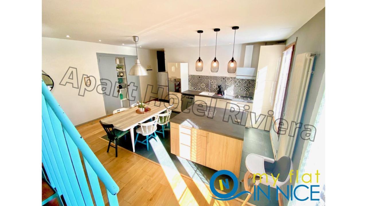 ApartHotel Riviera - Old Port - Amazing 3bedrooms 2 bathrooms- Duplex Maison du port Nice Extérieur photo