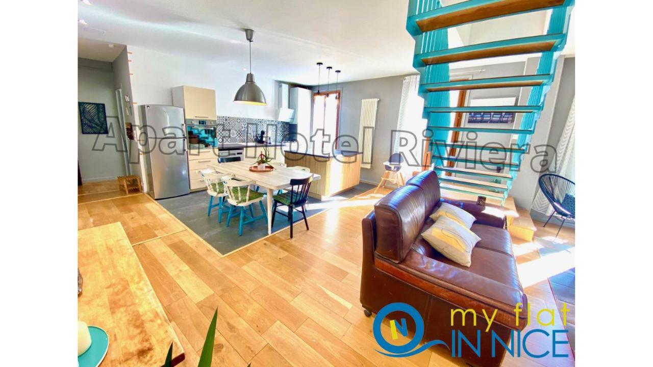 ApartHotel Riviera - Old Port - Amazing 3bedrooms 2 bathrooms- Duplex Maison du port Nice Extérieur photo